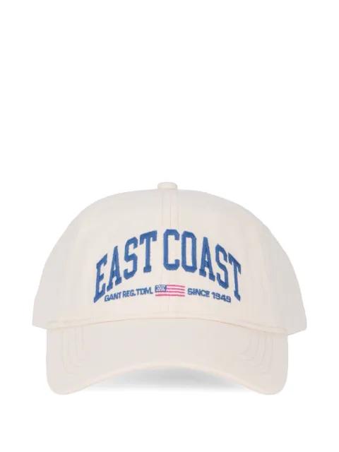 logo-embroidered baseball cap by GANT