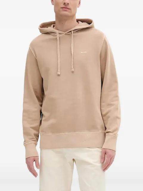 logo-embroidered hoodie by GANT