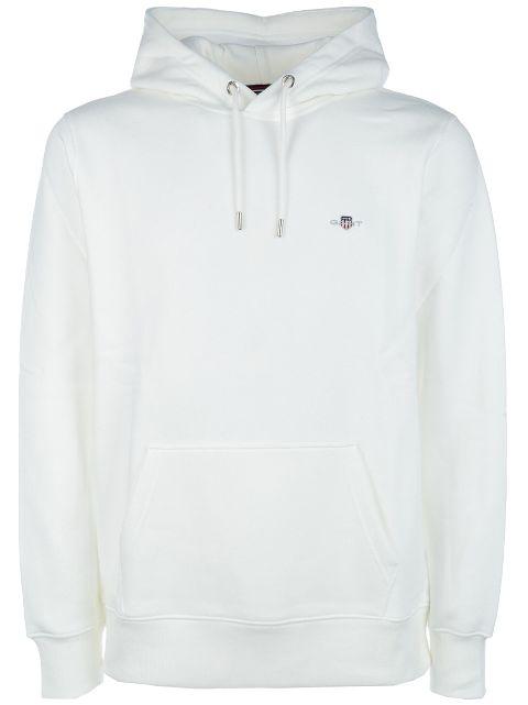 logo-embroidered hoodie by GANT