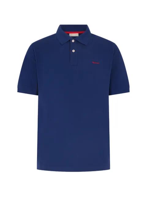 logo-embroidered polo shirt by GANT