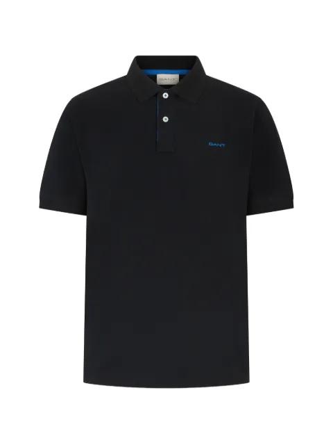 logo-embroidered polo shirt by GANT
