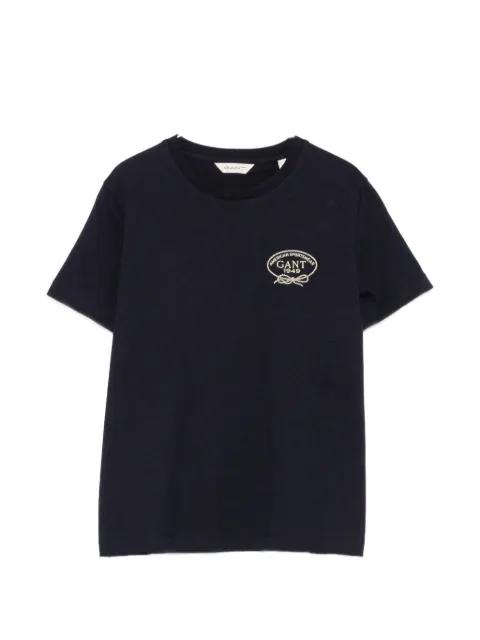 logo-embroidered short-sleeve T-shirt by GANT