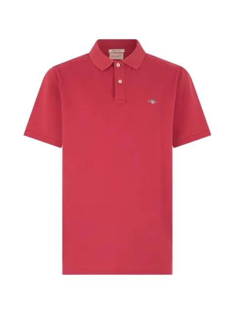 logo-embroidered short-sleeve polo shirt by GANT