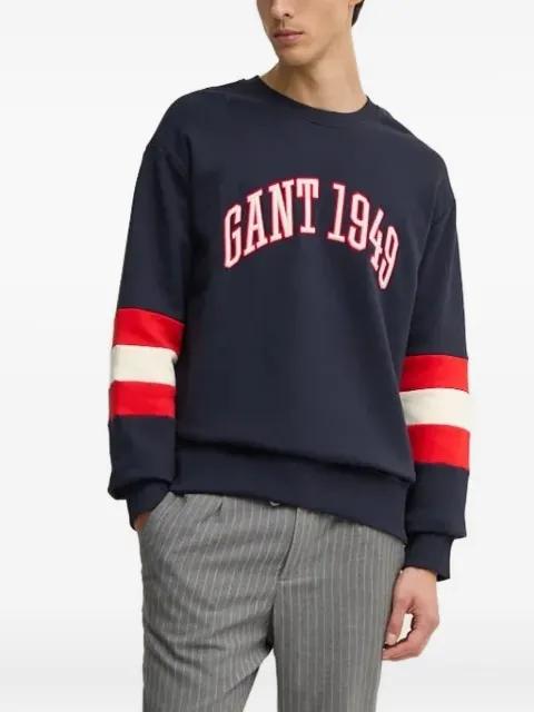 logo-embroidered sweatshirt by GANT