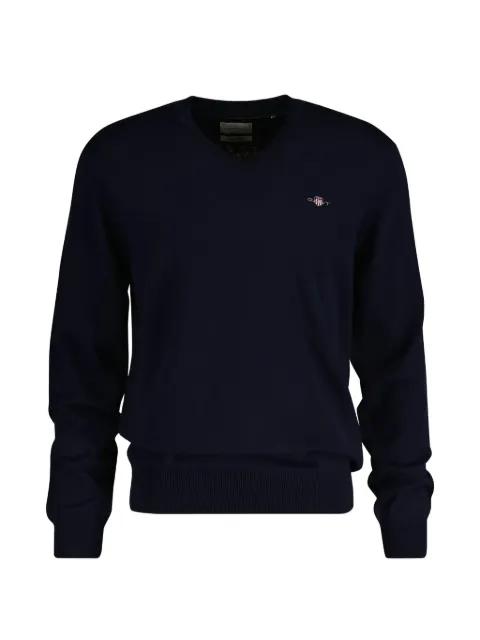 logo-embroidery sweater by GANT