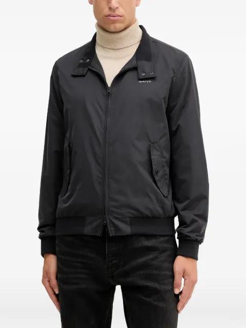 logo zip jacket by GANT