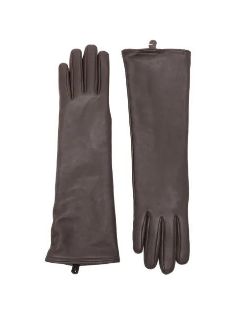 long leather gloves by GANT