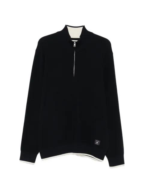 long-sleeve half-zip sweater by GANT