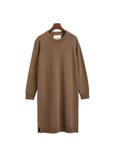 long-sleeve midi dress by GANT