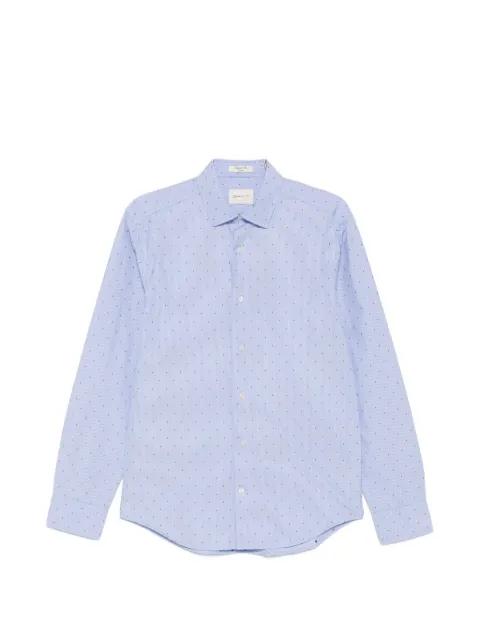 long-sleeve patterned shirt by GANT