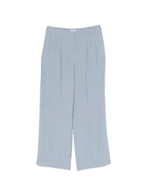 pleated concealed-fastening trousers by GANT