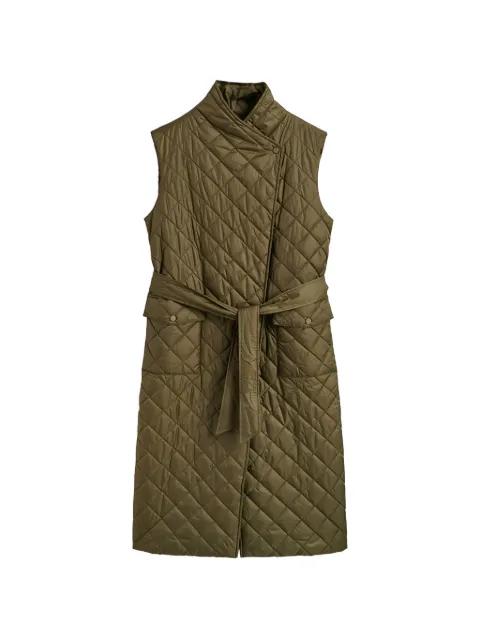 quilted belted coat by GANT