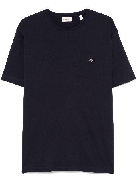 shield-motif short-sleeve T-shirt by GANT