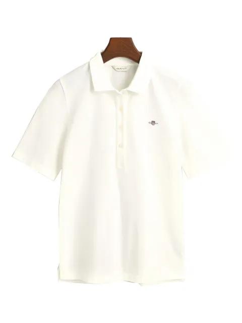 short-sleeve embroidered polo shirt by GANT