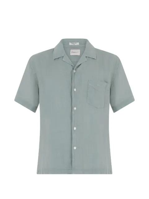 short-sleeved linen shirt by GANT