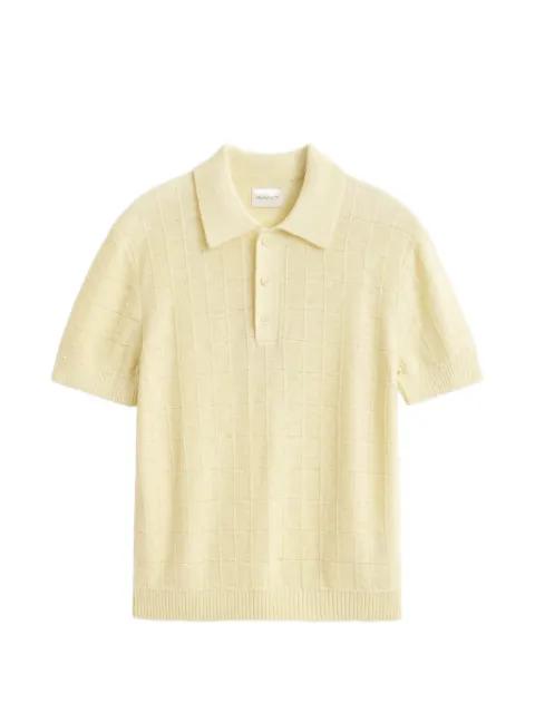 textured polo shirt by GANT