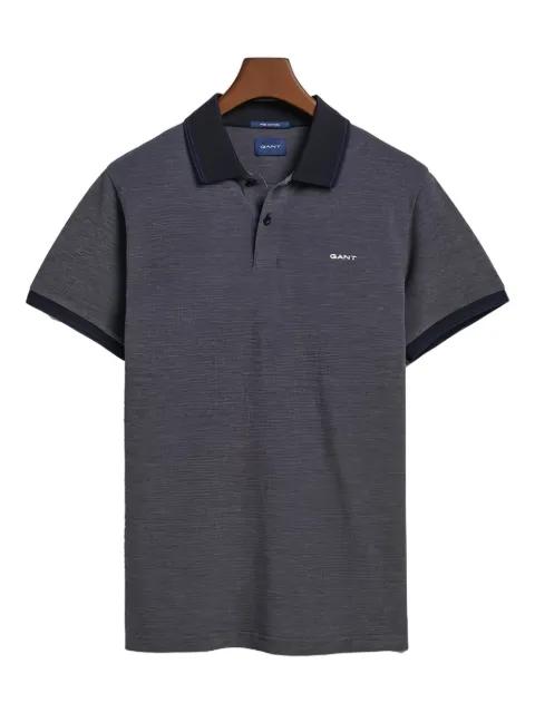 tipped-trims polo shirt by GANT