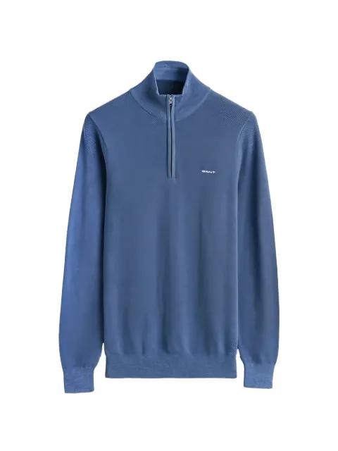 zip polo shirt by GANT
