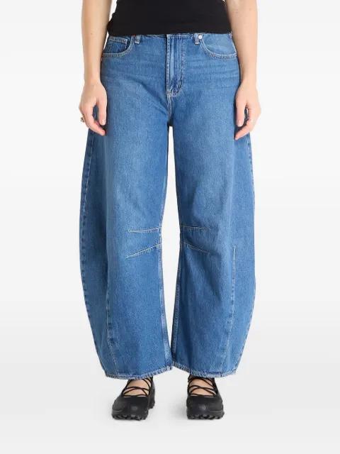 barrel-leg darted jeans by GAP