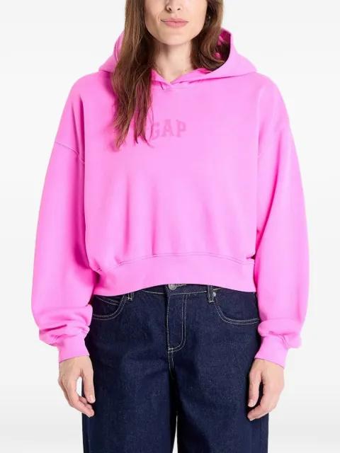 logo-print hoodie by GAP