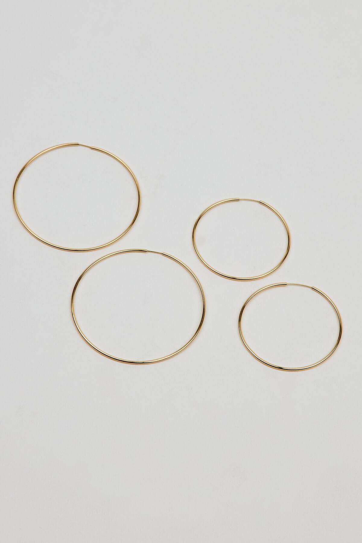 2 Pack Basic Super Skinny Hoops by GARAGE