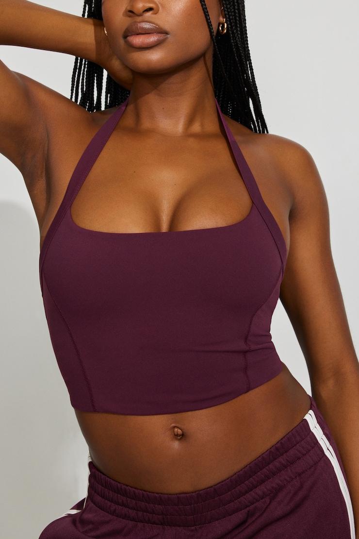 Active Portrait Halter Top by GARAGE