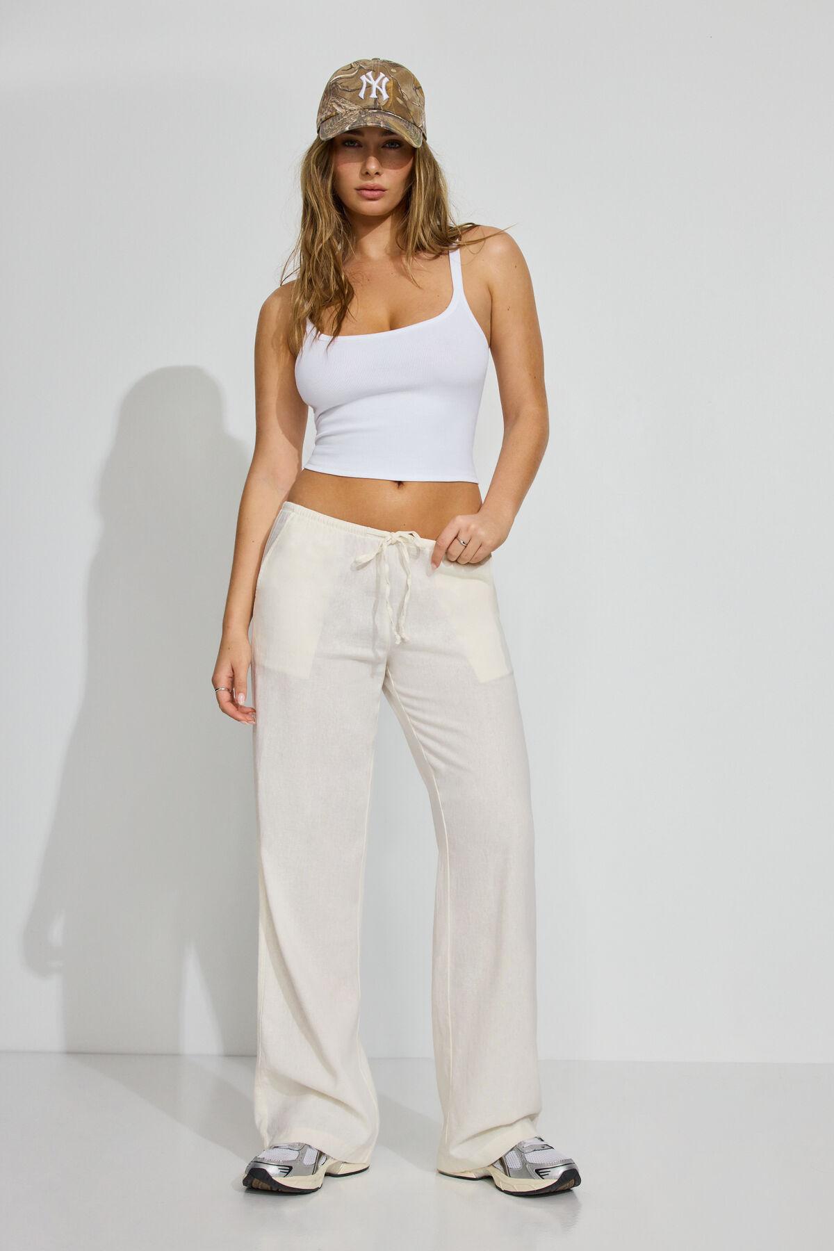 Clean Linen Pants by GARAGE