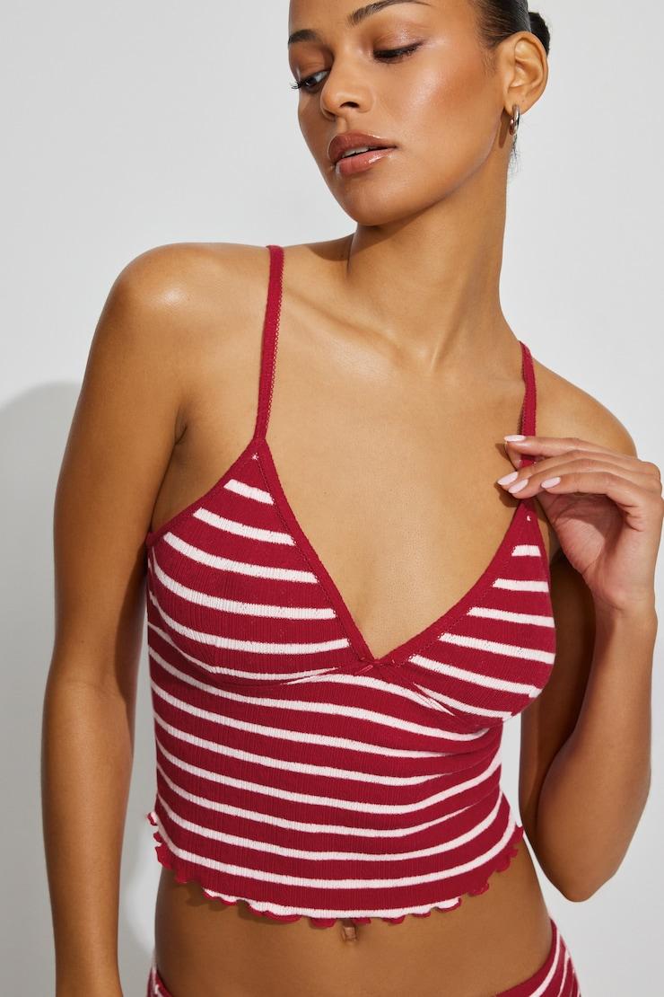 Pointelle Cami Top by GARAGE