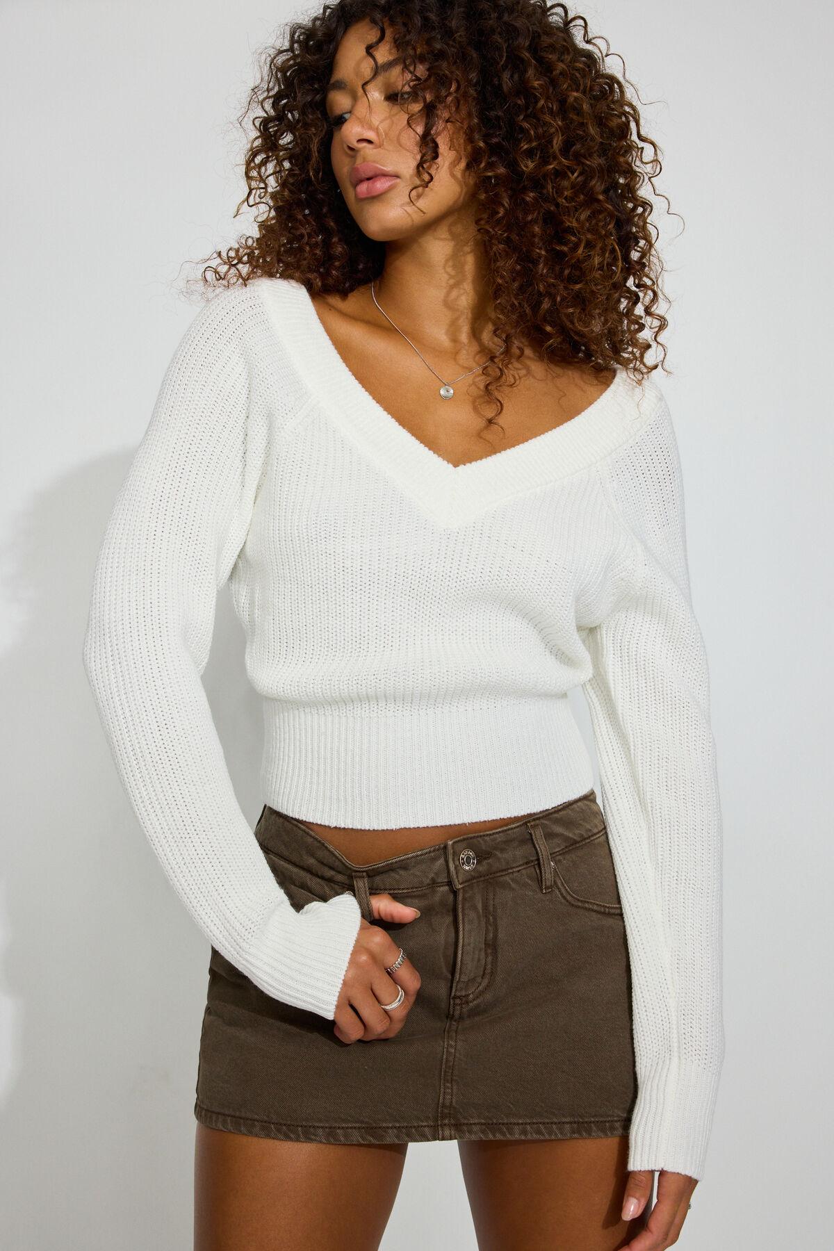 Rylie Supersoft V-Neck Top by GARAGE
