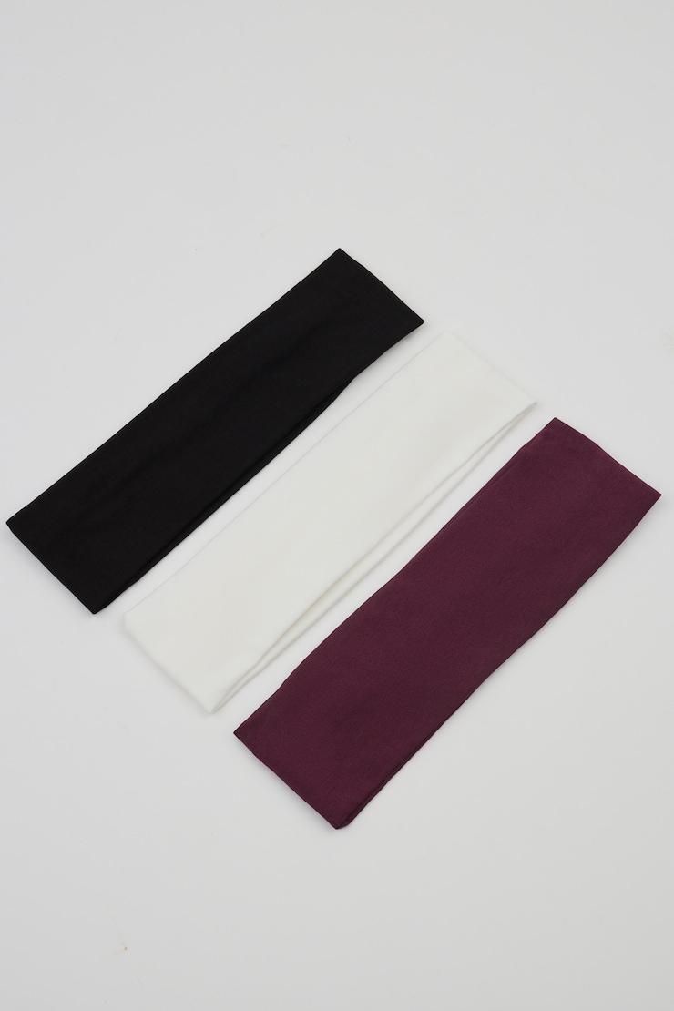 Set of 3 Stretchy Headbands by GARAGE