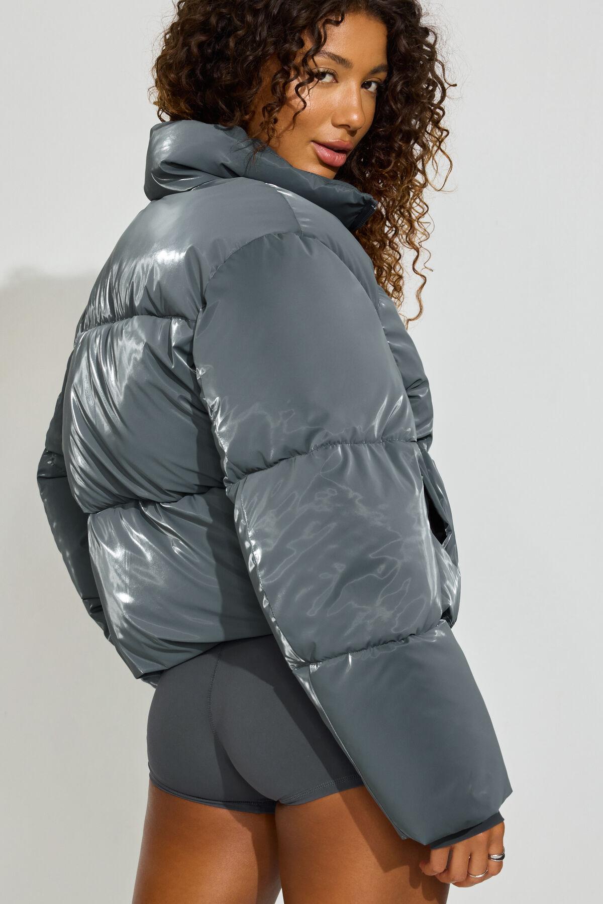 Shiny Puffer Jacket by GARAGE