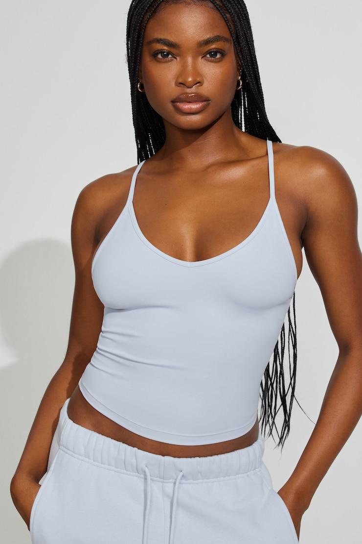 Sleek Deep V-Neck Cami Top by GARAGE