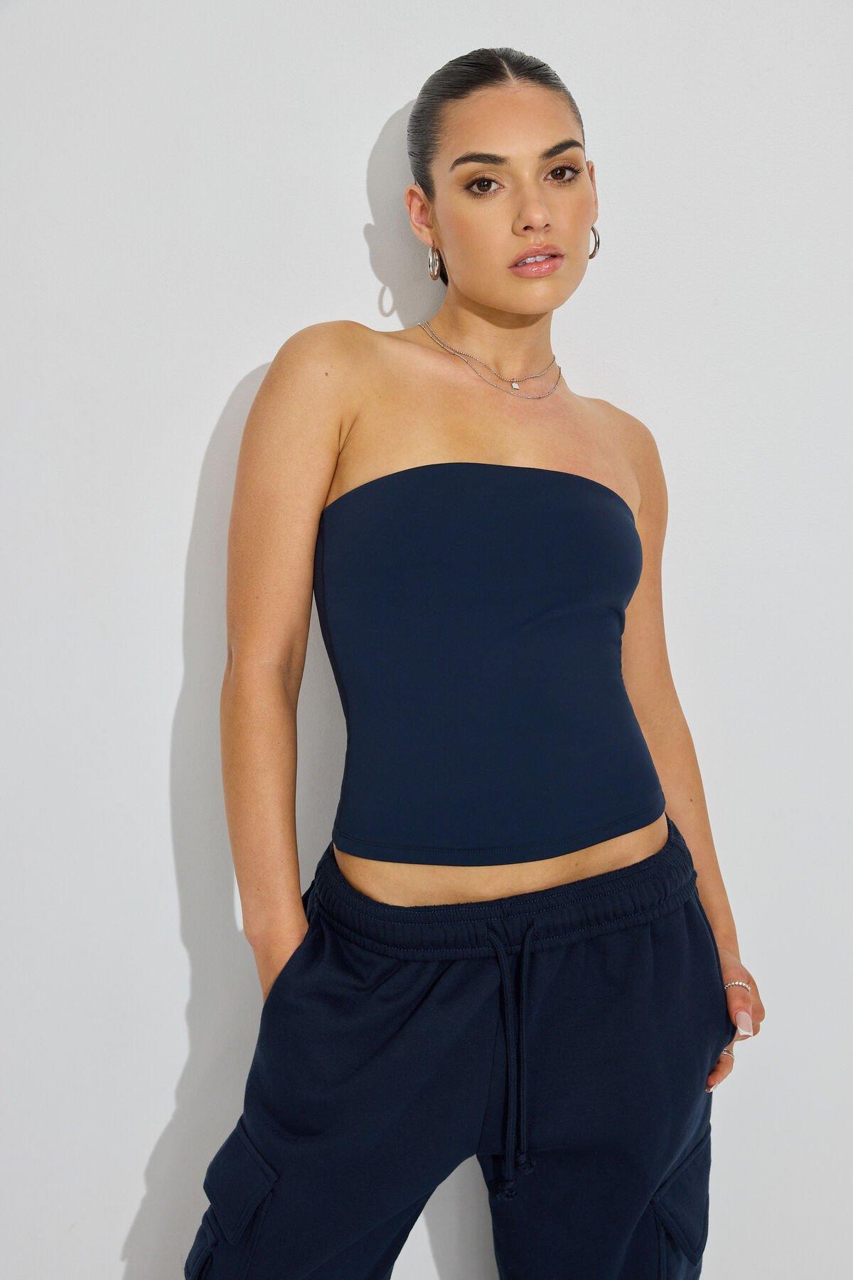 Sleek Longline Tube Top by GARAGE