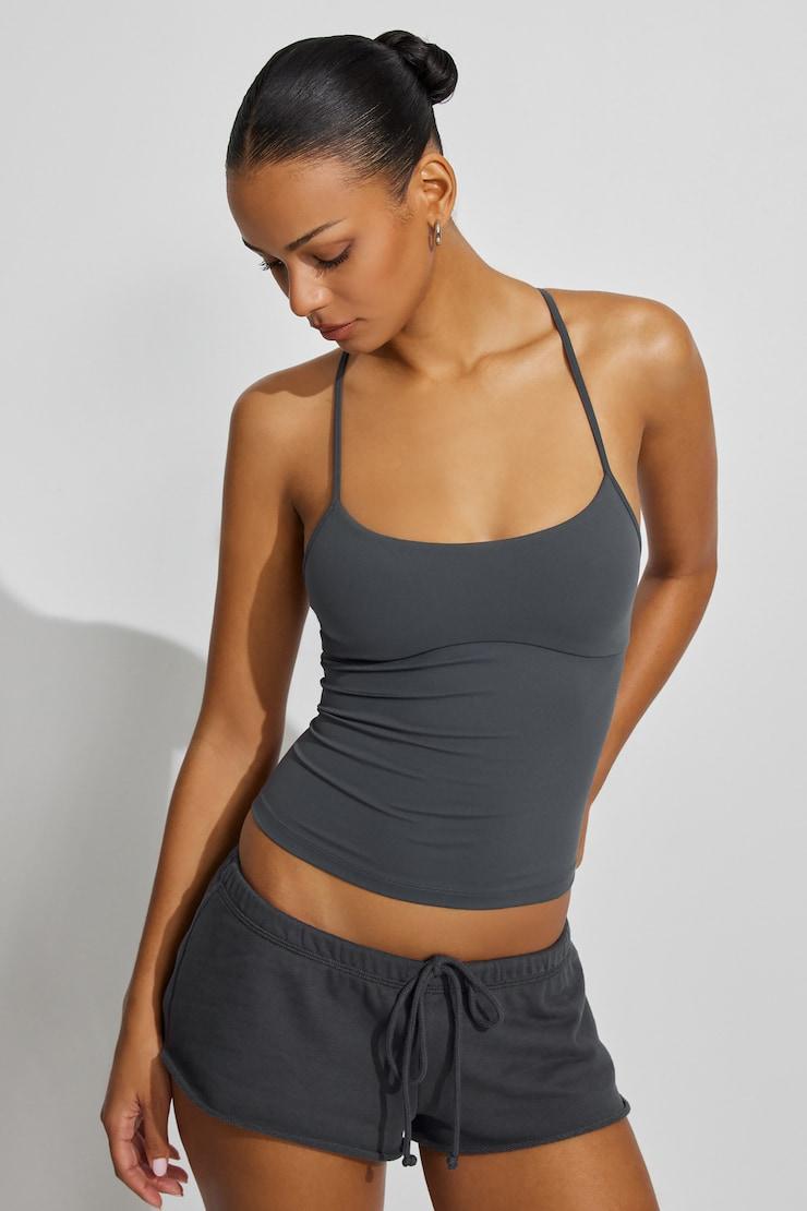 Sleek Underbust Crossback Cami Top by GARAGE