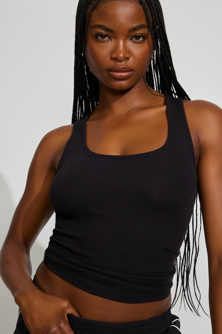 SnatchRib Scoop Tank Top by GARAGE