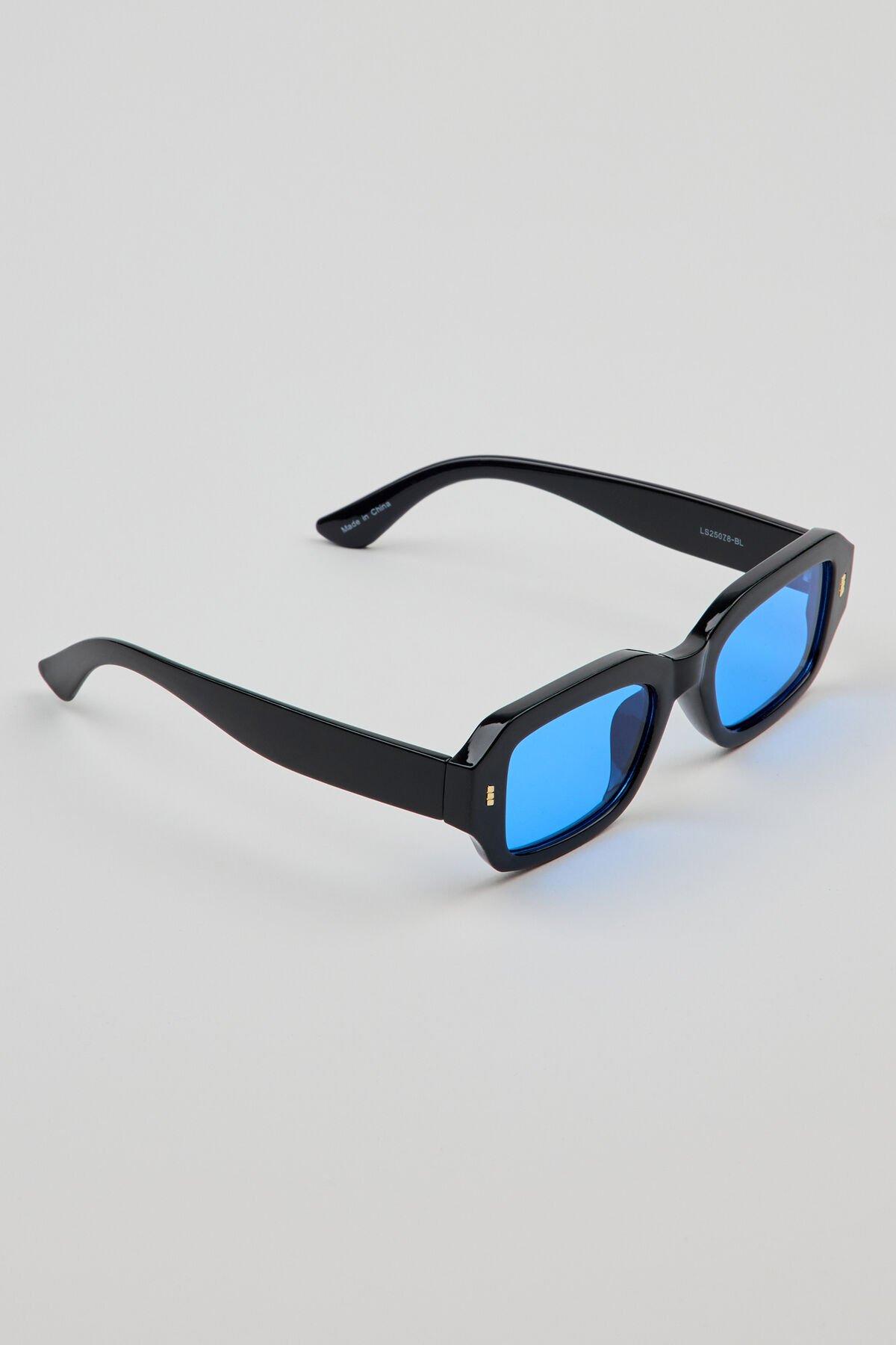 Square Thick Frame Sunnies by GARAGE