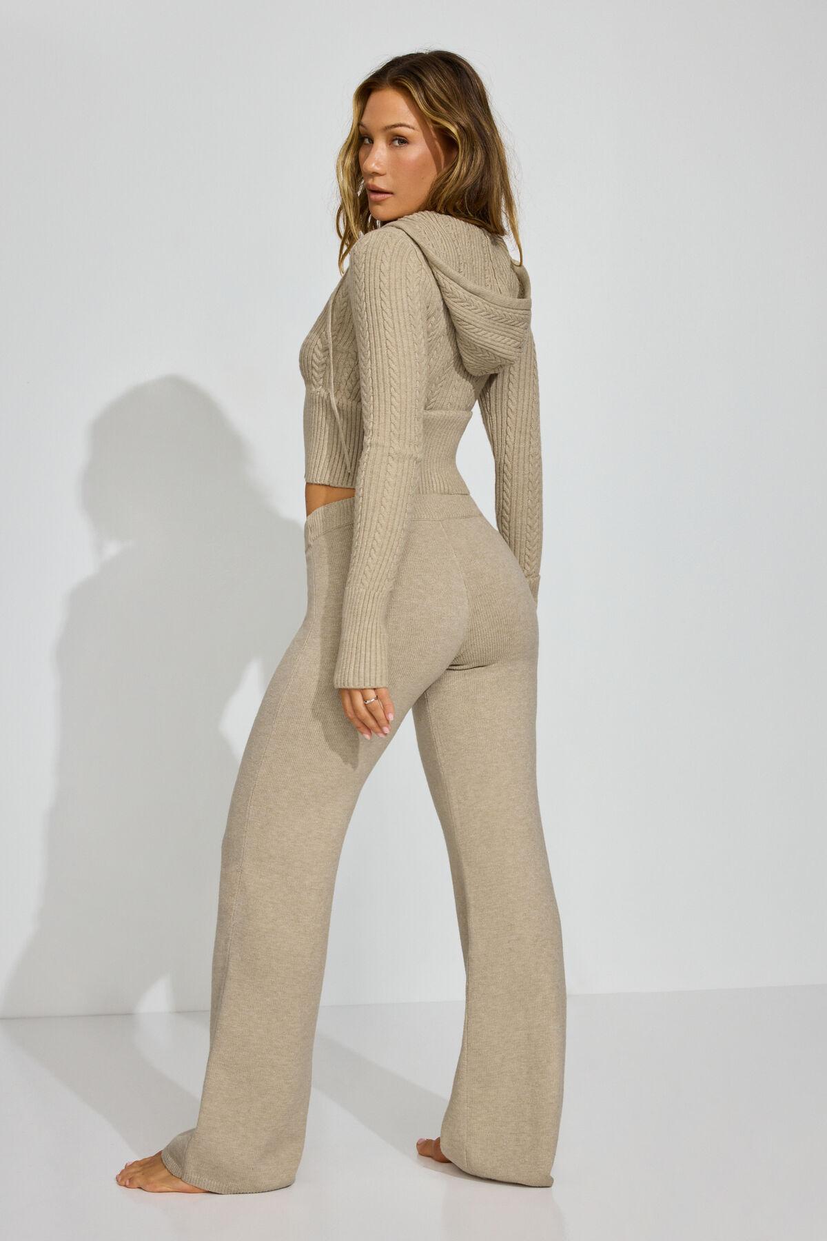 Straight Leg Sweater Pants by GARAGE