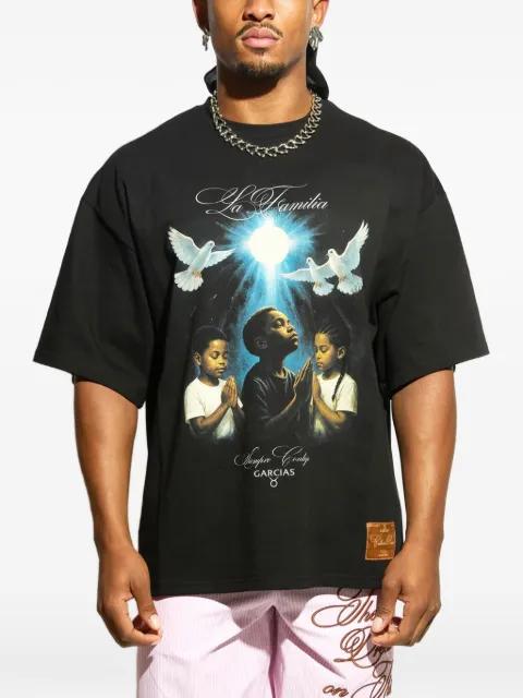 La Familia oversized graphic T-shirt by GARCIAS