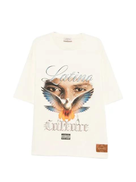 graphic-print cotton T-shirt by GARCIAS