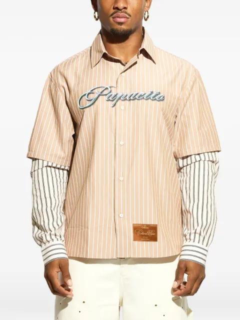 striped oversized shirt by GARCIAS