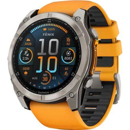 fenix 8 AMOLED Sapphire Sport Watch by GARMIN
