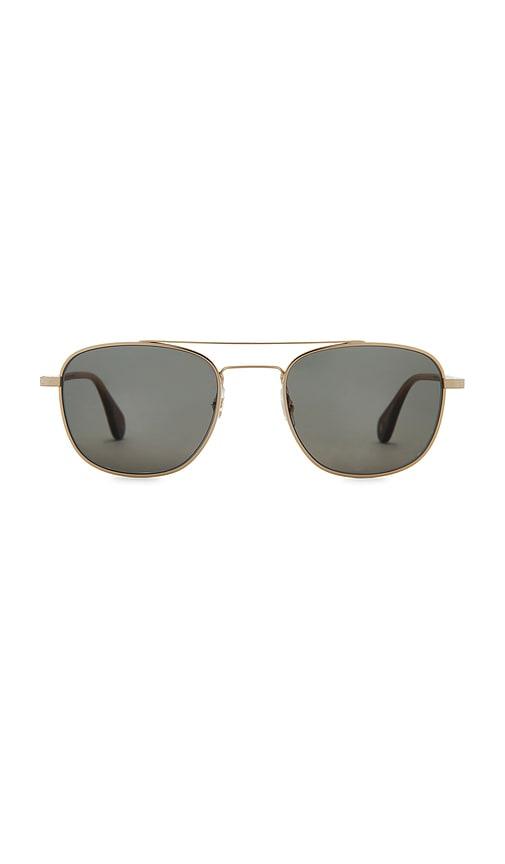 Garrett Leight Clubhouse II Sun in Metallic Silver by GARRETT LEIGHT