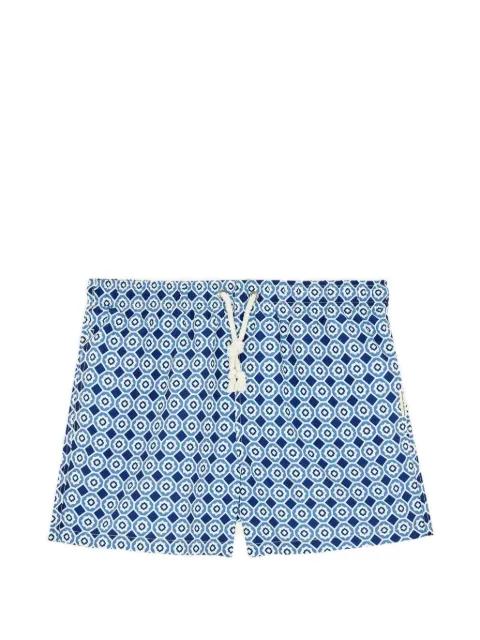 geometric-print drawstring swim shorts by GASSA D AMANTE