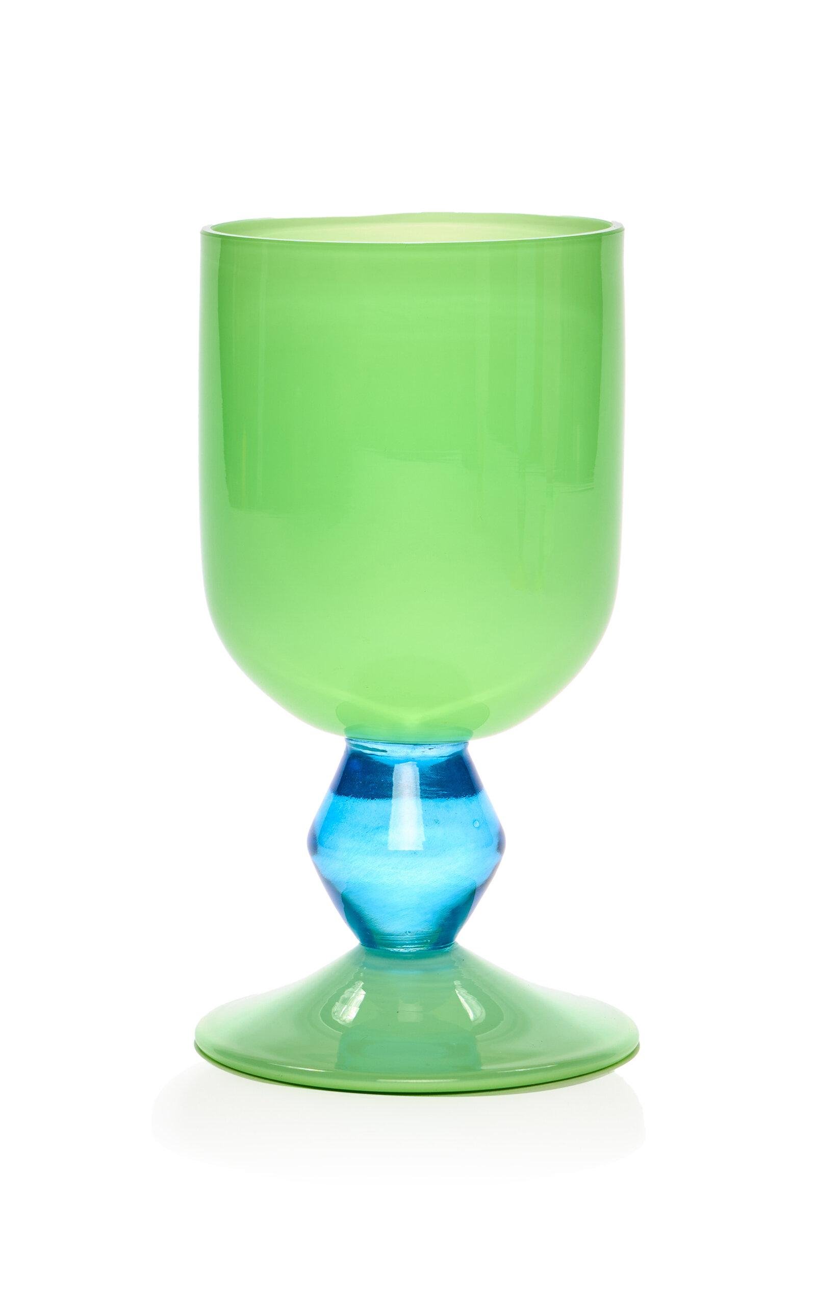 Gather - Miami Sweetie Glass - Lime Green - Moda Operandi by GATHER