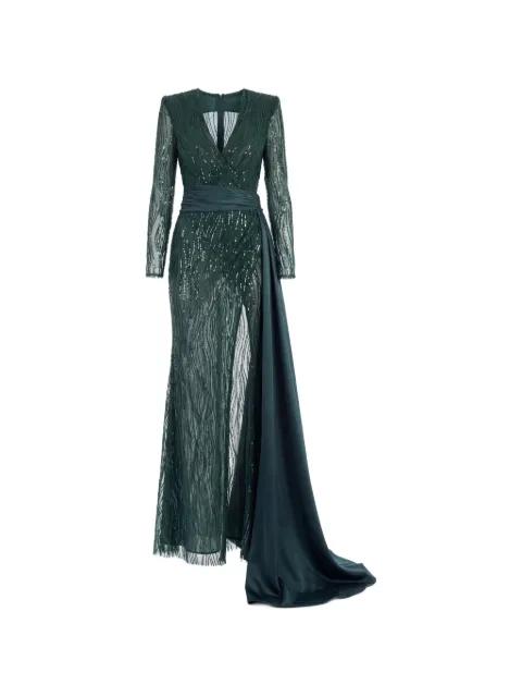 sequin-embellished gown dress by GATTINOLLI BY MARWAN