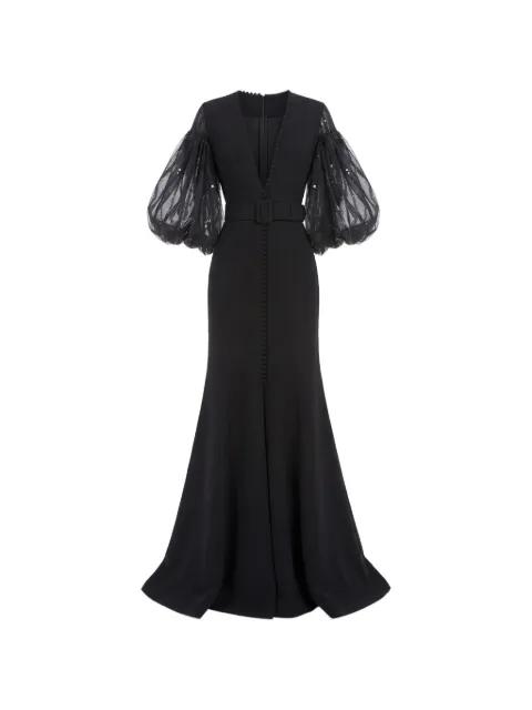 sequin-embellished gown dress by GATTINOLLI BY MARWAN