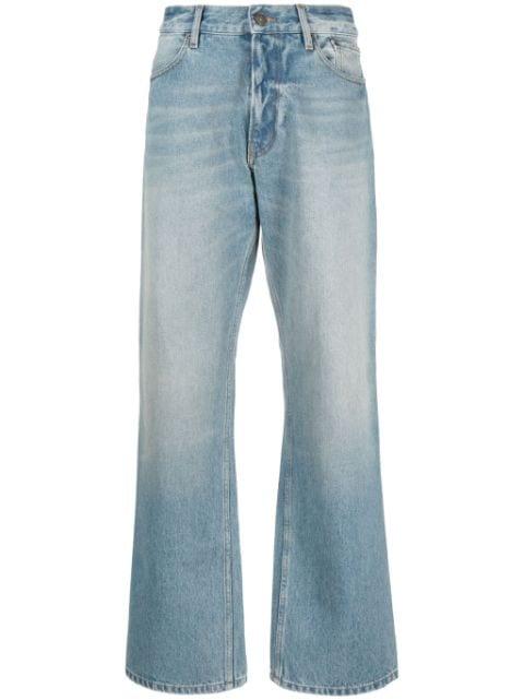 low-rise wide-leg jeans by GAUCHERE