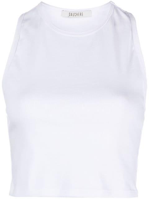 racerback crop top by GAUCHERE