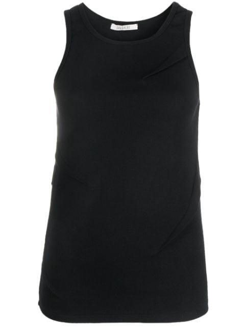 round-neck sleeveless tank top by GAUCHERE