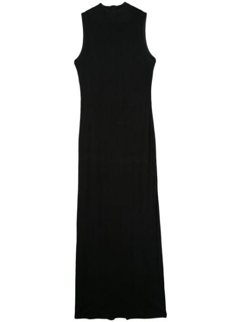 sleeveless ribbed dress by GAUCHERE